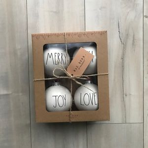 Rae Dunn Christmas ornaments